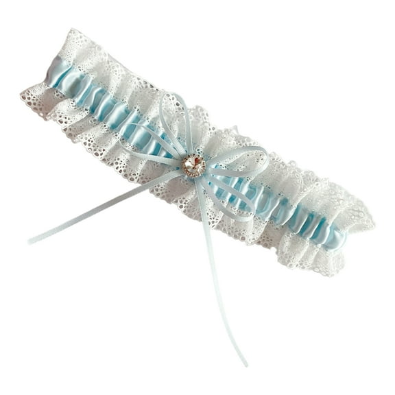 Bridal Wedding Garters for Bride Lace Leg Garter Belt Rhinestones Bridals Garters Party Prom Legs Suspenders Leg Rings