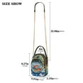 thumbnail image 2 of FORMRS Crossbody Bag for Women Quilted Travel Shoulder Cell Phone Purse with Chain Strap Handbag, Red Goldfish, 2 of 7