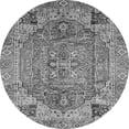 thumbnail image 1 of Ahgly Company Indoor Round Persian Gray Traditional Area Rugs, 8' Round, 1 of 4