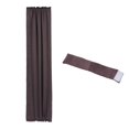 thumbnail image 1 of Unique Bargains Rideau Occultant pour Porte, 25'L x 72'L Rideau de Porte-Fenêtre 1 Panneau, Marron, 1 of 7