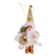 thumbnail image 3 of Decoración de de Navidad, estatuilla de Papá Noel, muñecas navideñas, decoraciones de Papá Noel, adorno navideño en miniatura para vacaciones Sombrero estampado dorado, 3 of 10