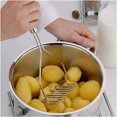 thumbnail image 3 of 1PCs Stainless Steel Kitchen Gadget Press Cooking Tool Mashed Potatoes Wavy Pressure Kitchen Accessories, 3 of 4
