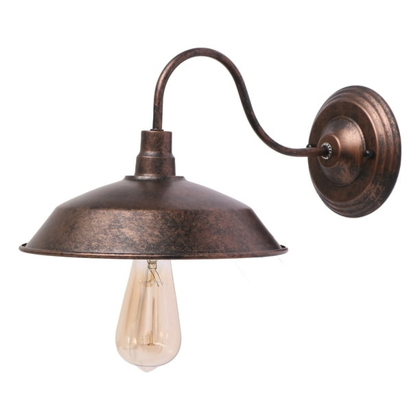 Dipvslune Rustic Wall Light Fixtures Oil Rubbed Bronze Finish Indoor Vintage Sconce Industrial Lamp Fixture Metal Sconces Lights For Bedroom Living Room Cafe Com Dipvslune Rustic Wall Light Fixtures, How To Change A Wall Light Fixture Uk