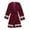 Wine, variant on Lindreshi Lingerie Sets for Women 2pc Set Women Fashion Gold Velvet Nightgown Home Service Homewear Pajama