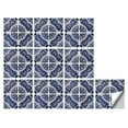 thumbnail image 4 of Wall Tile Vinyl Flower Wall Sticker Mural Tile Decal Waterproof Self-Adhesive Tile Sticker, MZ-2-118, Large, 4 of 9