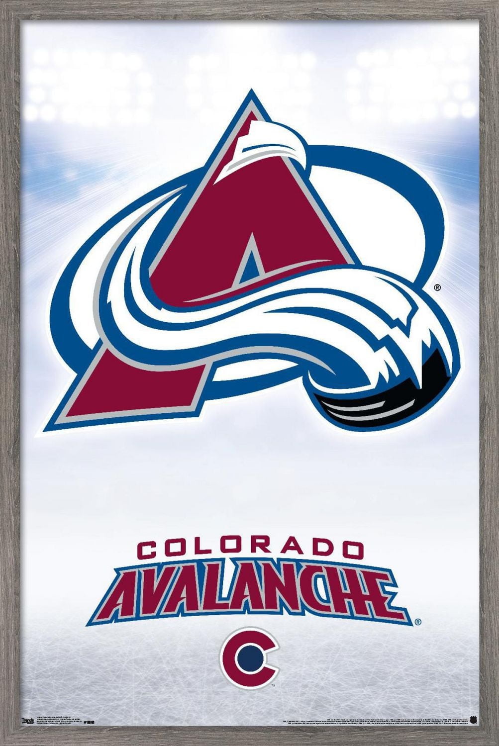 NHL Colorado Avalanche - Logo 17 Wall Poster