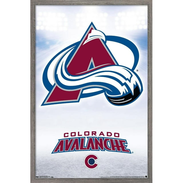 NHL Colorado Avalanche - Logo 17 Wall Poster, 22.375" x 34" Framed