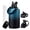 Indigo Black, variant on 40oz Insulated Stainless Steel Water Bottle with Straw & Spout Lid, Leakproof Flask with Paracord Handle, BPA-Free