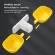 thumbnail image 5 of Greeniant Cuencos para mascotas Altura de la pared Alimentador de alimentos de agua ajustable Soporte desmontable Tazón de alimentación Suministros para gatos, 5 of 6