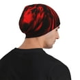thumbnail image 5 of Gaeub The Red Head Skull Print Beanie Hats for Men Women,Winter Caps,Knit Cuffed Beanie,Cuffed Cap,Great for Winter Activities, 5 of 7
