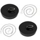thumbnail image 1 of Pack de 2 tapones de desagüe, tapones de desagüe para fregadero, tapones de goma para fregaderos, 1 of 7