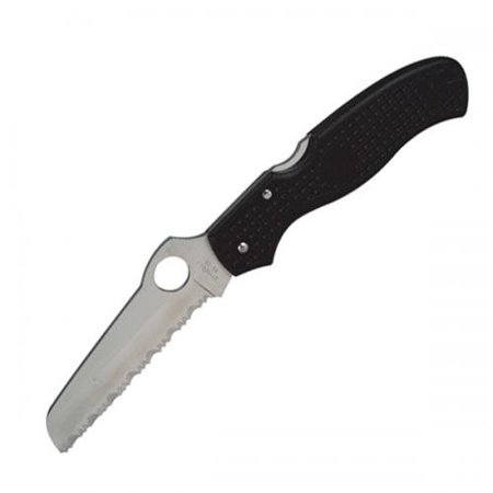 Spyderco 93 Mm Rescue Spyderedge Knife,