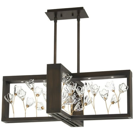 

Metropolitan Maison Des Fleurs LED Chandelier - Regal Bronze W/Gold - N7965-730-L