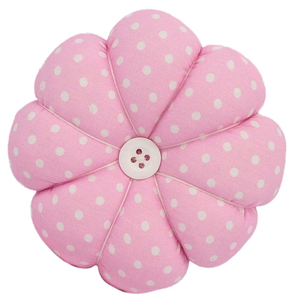 Agujas Alfiletero BLESIY Cojín de aguja Cinturón de Muñeca Elástico Para Coser Bordados Acolchado rosado