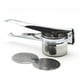 thumbnail image 2 of Triturador de patatas de acero inoxidable, prensador de puré de ajo, prensa de frutas y verduras, gadget, accesorios de cocina kenally JJ16734-00, 2 of 7