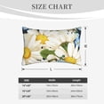 thumbnail image 6 of Balery Bees Collecting Nectar Bedding Queen Pillow Cases - Envelope Closure - Soft Brushed Microfiber Fabric - Shrinkage and Fade Resistant Pillow Cases-14"x20", 6 of 9