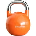 thumbnail image 1 of PRISP Competition Kettlebells 8-32kg - Pro Grade Steel Weights for Home Gym, Weightlifting, Fitness and Exercise, 1 of 9