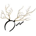 thumbnail image 1 of Decorative Festival Headband Fashionable Girls Antler Headband Deer Costume for Decor, 1 of 4