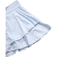 thumbnail image 5 of RBX Girls Skorts Set Short Sleeve Ribbed Shirt and Stylish Ruffle Bike Skort for Girls 2 Piece, 5 of 7