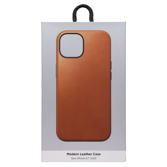 Nomad Modern Leather Case for MagSafe for Apple iPhone 15 - English Tan