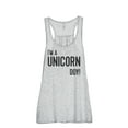 thumbnail image 1 of Thread Tank I'm A Unicorn DOY Women's Sleeveless Flowy Racerback Tank Top Sport Grey 2X-Large, 1 of 5