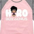 thumbnail image 3 of Big Hero 6 - Hiro Boy Genius - Toddler And Youth Girls Raglan Graphic T-Shirt, 3 of 5