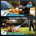 thumbnail image 2 of Soplador de hojas inalámbrico Seesii 40V 600CFM 160MPH con 2 baterías, 2 of 9
