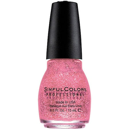 Sinful Colors Professional Nail Polish, Pinky Glitter, 0.5 fl oz - Walmart.com