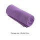 thumbnail image 3 of Toalla de sensación fría Toalla de gimnasio de absorción de sudor para ejercicio de verano (púrpura), 3 of 5