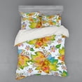 thumbnail image 2 of Ambesonne Floral Bedding Set 3 Pcs, Macro Flower Petals Art, Twin, Multicolor, 2 of 3