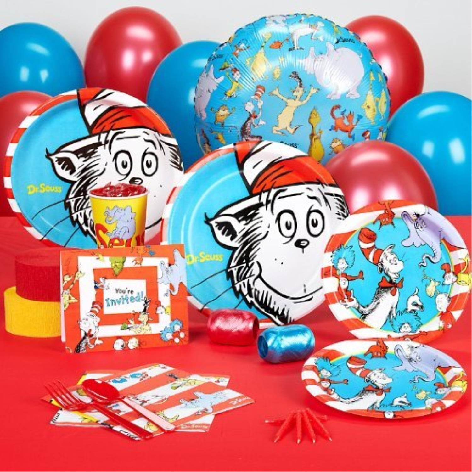 birthdayexpress dr seuss party supplies standard party pack bundle