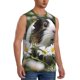 thumbnail image 2 of Balery Daisy Guinea Pig Camisetas sin mangas para hombre, absorbe la humedad y protege contra el mal olor.-Large, 2 of 7