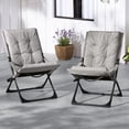 thumbnail image 1 of Mainstays 2-in-1 Folding Patio Chair Set, 2 pack, 1 of 5