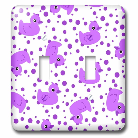 3dRose, Textured Apple Print Large, double toggle switch