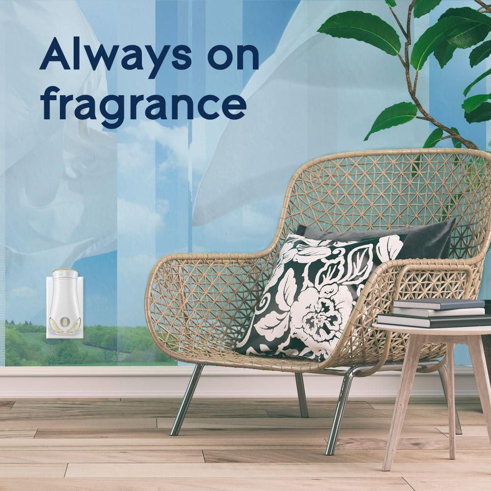 Glade Branchées® Huile parfumée Recharge, Lessive fraîche cinq recharges
