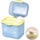 thumbnail image 2 of Azul - Dispensador de leche en polvo de 480 ml, caja de almacenamiento de leche en polvo, recipiente hermético para almacenar leche en polvo, frutas y alimentos, 2 of 4
