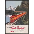 thumbnail image 3 of Anonymous 18x24 Black Modern Framed Museum Art Print Titled - The New Shasta Daylight Portland - San Francisco. (1950), 3 of 5