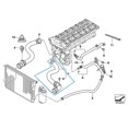 thumbnail image 3 of Durite de radiateur de liquide de refroidissement 11531436406 pour E46 320 323 325 328 330, 3 of 4