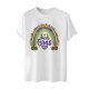 thumbnail image 5 of Casual Summer Tops Carnaval Impreso de Manga Corta Cuello Redondo, Poliéster Ligero para la Fiesta de Verano de Primavera, 5 of 9