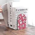 thumbnail image 6 of Pofeuu French Bulldog Print Large Bookend Hold Heavy Books- Wood Bookends for Heavy Books Heavy Duty Book Ends Wood Bookends for Office Desk Non-Skid, 6 of 7