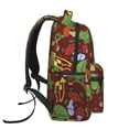 thumbnail image 3 of Disketp Frogs and Mushrooms Backpack for Men and Women - Lightweight Backpack Classical with Multi-pockets Casual Daypack for College Workplace Travel, 3 of 5