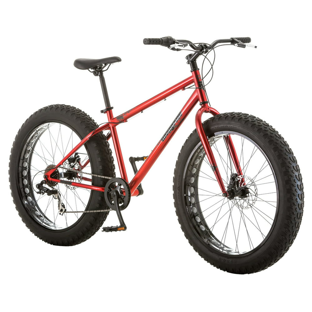 Mongoose Hitch AllTerrain Fat Tire Bike, 26inch wheels, Men's Style