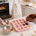 thumbnail image 2 of A Baking And Chocolate Mold Set With Easter Bunny Shapes Kitchen Tool For Making Cakes Cookies And Candy At Home, 2 of 7