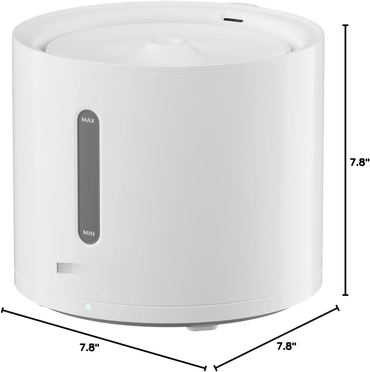 70oz Cat Water Fountain with Ultra Quiet Pump, Automatic Pet Water Dispenser for Indoor Cats & Small Dogs, 3 Flow Modes, Clear Water Level Window