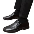 thumbnail image 3 of JUMESG Men's Dress Shoes Men Fashion Comfort Classic Slip On Loafers Oxford Dress Shoes,Black 8.5, 3 of 8