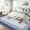 Blue tint, variant on 2*6ft/3*5ft/5*7ft/8*10ft/9*12ft/10*13ft Rugs for Bedroom Living Room Machine Washable Rugs Bordered Rug Modern Solid Border Rug Non-Slip Stain Resistant Rug Neutral Accent Carpet for Dining Room