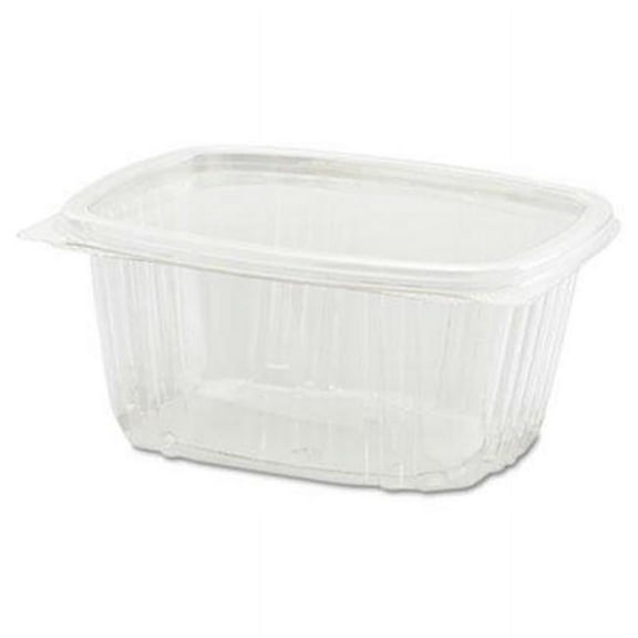 Genpak Clear Hinged Deli Container, Plastic, 16oz,  100 per Bag (GNPAD16)