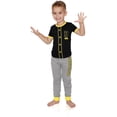 thumbnail image 3 of Batman Pyjama pour Garçons, Haut de Baseball pour Tout-Petits et Pantalon de Nuit, 3 of 5