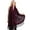 Long Burgundy, variant on Velvet Shawl with Fringe Shawl for Women scarf Handmade Indian Wraps for women with Tassel