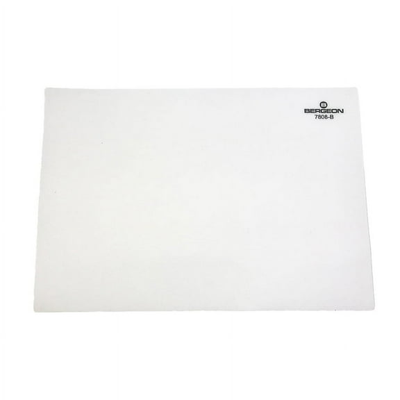 Bergeon 7808-B white mat watchmaker bench top, soft–anti-skid